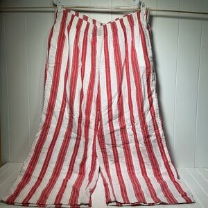 Old Navy High Rise Wide Leg Ankle Pants Women's Size XXL Elastic Waist Pockets